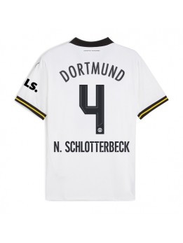 Billige Borussia Dortmund Nico Schlotterbeck #4 Tredjedrakt 2024-25 Kortermet